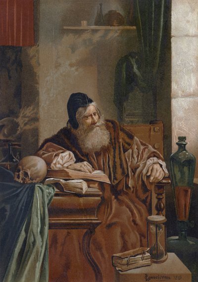 Doctor Faust by Spanish School